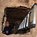 Yumurta almaya gitti foseptiğe düştü: Eşi görünce şok geçirdi