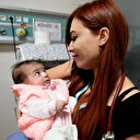 Kilis'te parka terk edilen bebek korumaya alındı