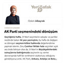 AK Parti seçmenindeki dönüşüm
