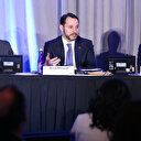 Bakan Albayrak'a ABD'de büyük ilgi