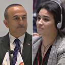 Çavuşoğlu ders verdi Fransızlar salonu terk etti