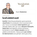 İsrail şiddeti seçti