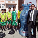 Liseli gençler çevre bilincini eğlenceye dönüştürdü