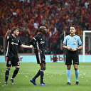 Galatasaray-Beşiktaş derbisinde olay çıkartan taç