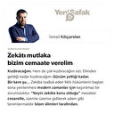 Zekâtı mutlaka bizim cemaate verelim