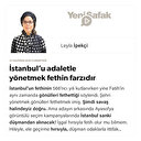 İstanbul’u adaletle yönetmek fethin farzıdır