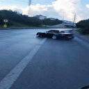 6 bin 12 lira ceza kesilen sürücünün drift görüntüleri