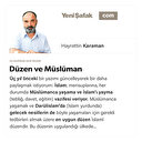Düzen ve Müslüman