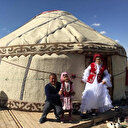 Yozgat'ta Kırgız Türklerinden bazıları Nevşehir'e gitti