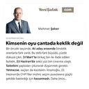 Kimsenin oyu çantada keklik değil