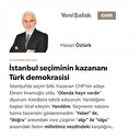 İstanbul seçiminin kazananı Türk demokrasisi