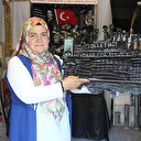 Milli Mücadele ruhunu eserlerine yansıtıyor