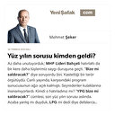 Yüz yılın sorusu kimden geldi?