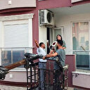 Vinç sepetinde evlilik teklifi