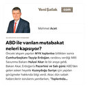 ABD ile varılan mutabakat neleri kapsıyor?