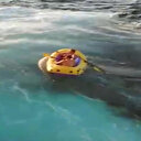 Oyuncak botla Marmara'nın ortasında 5 saat mahsur kaldılar