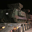 Akçakale'ye askeri araç sevkiyatı sürüyor