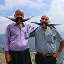 Bıyıklarına 20 yıldır gözü gibi bakıyorlar