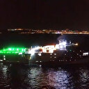 Oruç Reis Çanakkale Boğazı'ndan böyle geçti