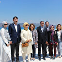 Emine Erdoğan Salda Gölü'nde