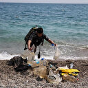 Denizin dibi çöplüğe döndü