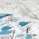 Pamukkale'ye üç ayda 1 milyon ziyaretçi