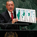 Cumhurbaşkanı Erdoğan haritayı açıp sordu: İsrail neresi?