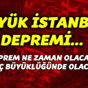 İstanbul'da deprem olacak mı? Büyük İstanbul depremi ne zaman olacak?