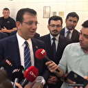 İBB Başkanı Ekrem İmamoğlu 'Valilikten deprem toplantısı için davet geldi mi' sorusuna "Genel sekreter yardımcımız ve arkadaşlarımız orada' cevabını verdi