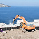 Bodrum'da yıkım başladı