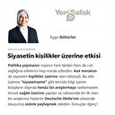 Siyasetin kişilikler üzerine etkisi