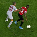 Galatasaraylı Mariano'dan Ayite'ye yumruk