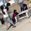 Mardin'de kaçak elektriği önleyen panoyu söktüler