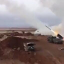 Resulayn'a yapılan bombardıman görüntüleri kamerada