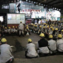 Maden işçileri önce Mehmetçik'e dua etti, sonra işe başladı