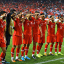 Milli takımımız Mehmetçik'e selam durdu