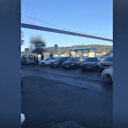 Sahil yolunu otoparka çevirdiler