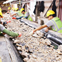 Bor için stratejik tesise ilk harç