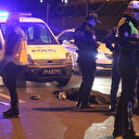 Köprüden atlayan kadına yoldan geçen otomobil çarptı