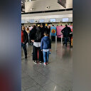 Terör örgütü PYD yandaşları THY kontuarlarını işgal etti