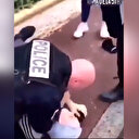 Fransız polisinden başörtülü kadına insanlık dışı müdahale