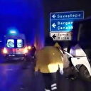 Soma'da maden işçilerini taşıyan servis midibüsü ile kamyon çarpıştı: 26 yaralı