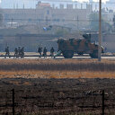 Barış Pınarı Harekatı kapsamında terörden arındırılan Tel Abyad'da askeri hareketlilik