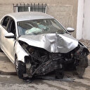 Misafirliğe gelen dayısının otomobilini kaçırıp kaza yaptı