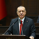 Erdoğan'ın sözleri salonda dakikalarca ayakta alkışlandı