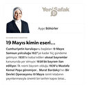 19 Mayıs kimin eseri…