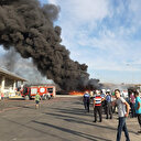 Antalya’da AVM’ye ait depo yanında çıkan yangın korkuttu