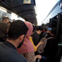 İstanbul'daki metrobüs yoğunluğu dikkat çekiyor