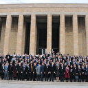 Milli Eğitim Bakanı Selçuk ve 81 ilden gelen öğretmenler Anıtkabir'i ziyaret etti