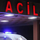 Erzincan'da otomobil bariyerlere çarptı: 1'i bebek 5 yaralı